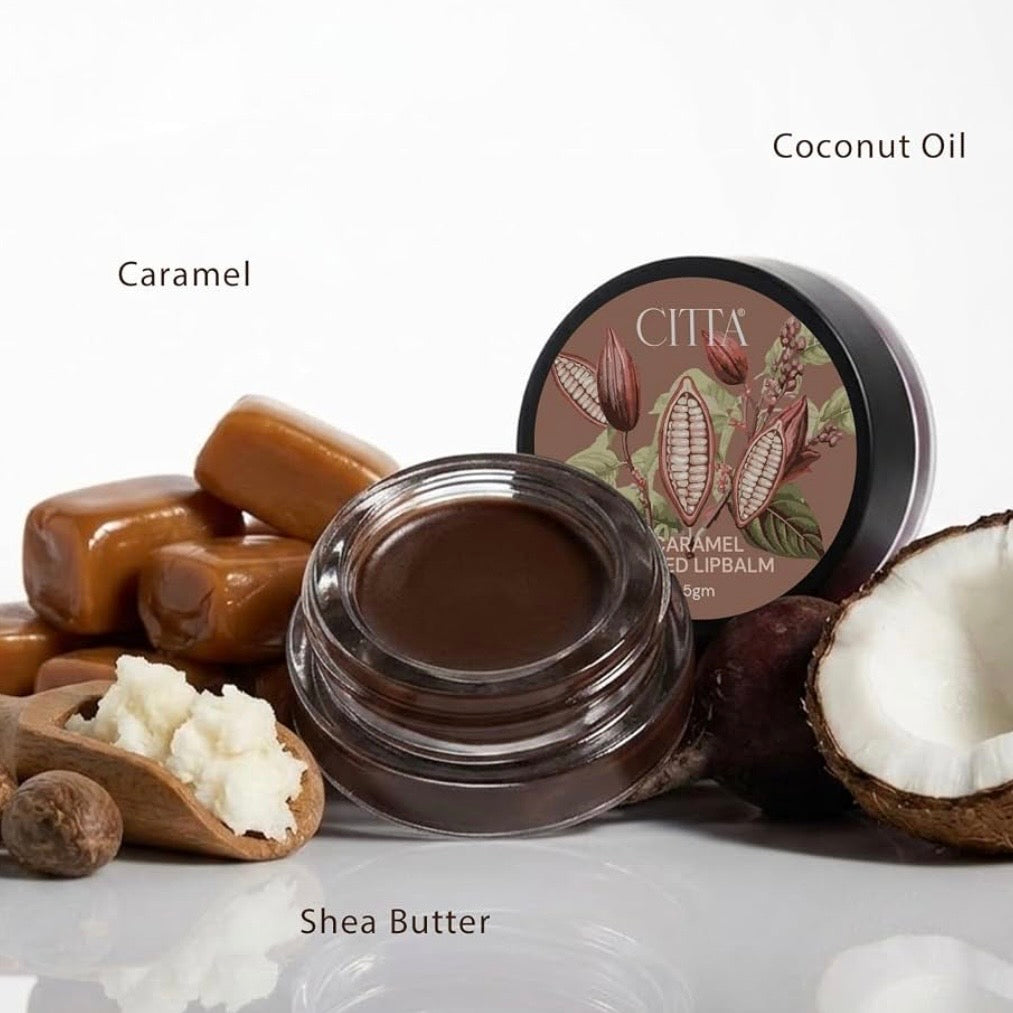 CITTA Caramel Hazelnut Tinted Lip Balm | 5 gm