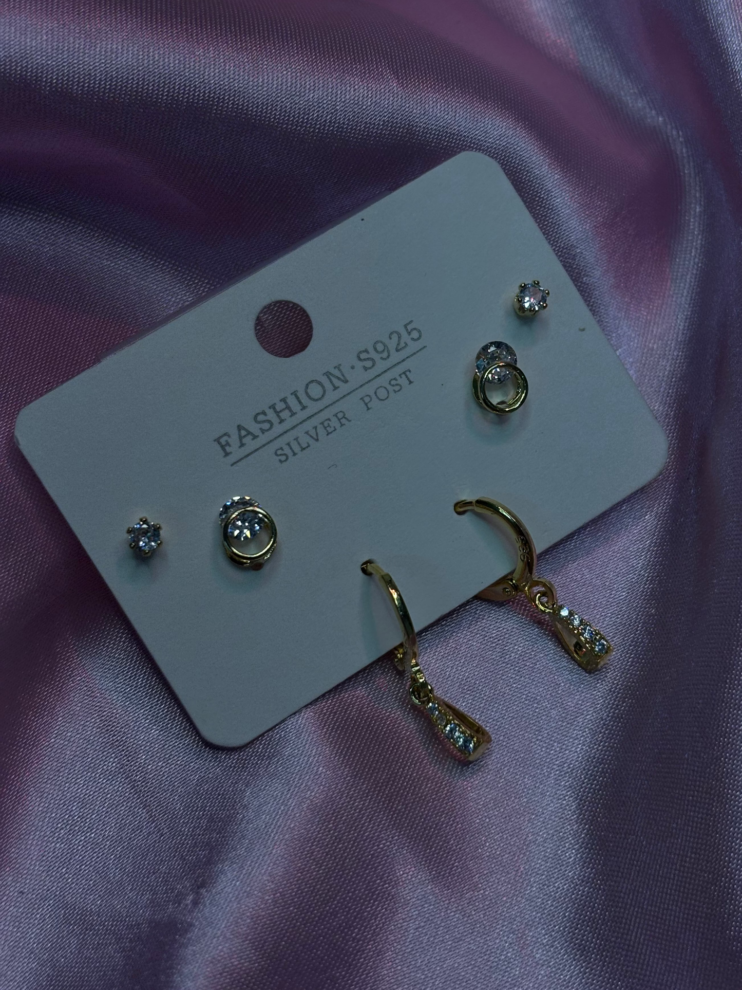 Dainty Bar & Link Chain Dangle Earrings