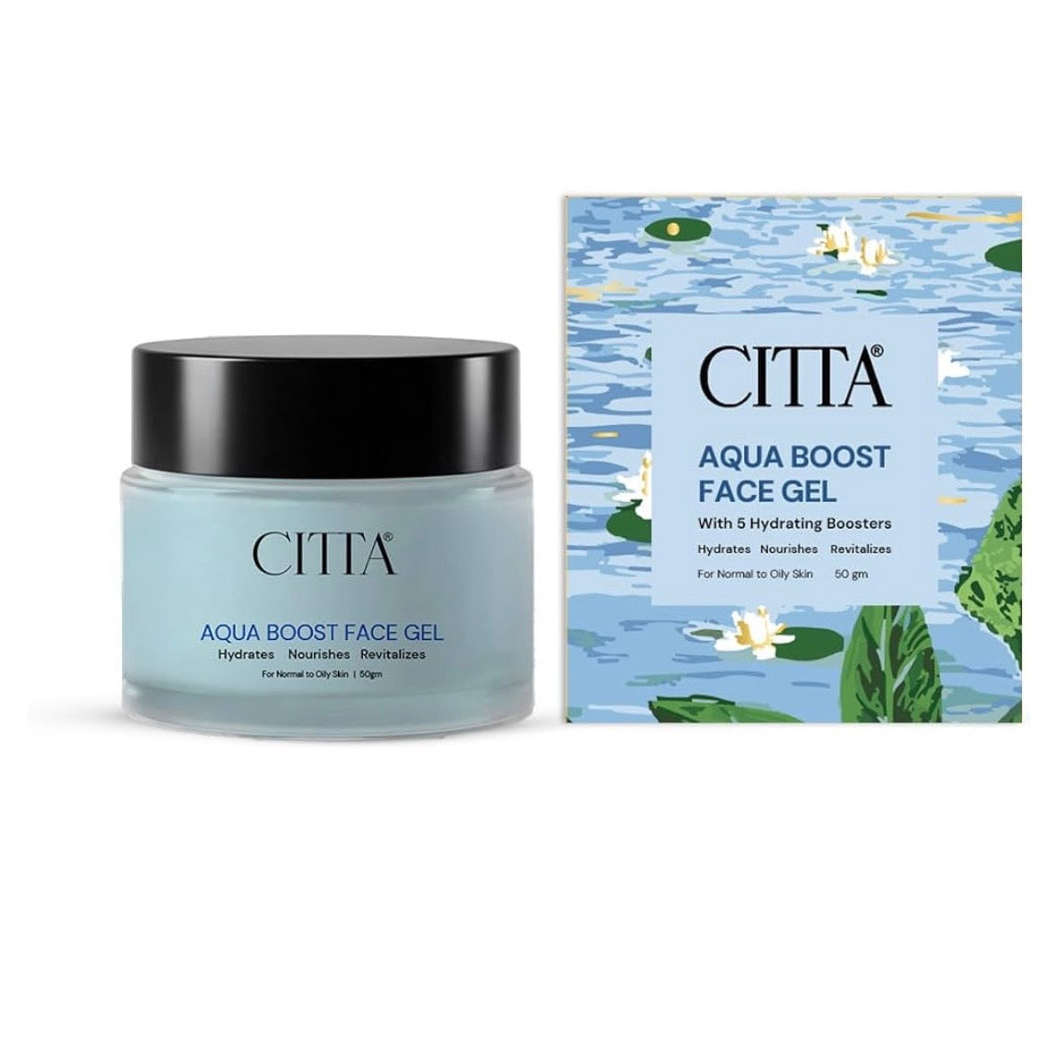 CITTA Aqua Burst Hydrating Face Gel | 50 gm