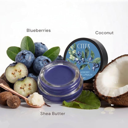 CITTA Blueberry Tinted Lip Balm | 5 gm