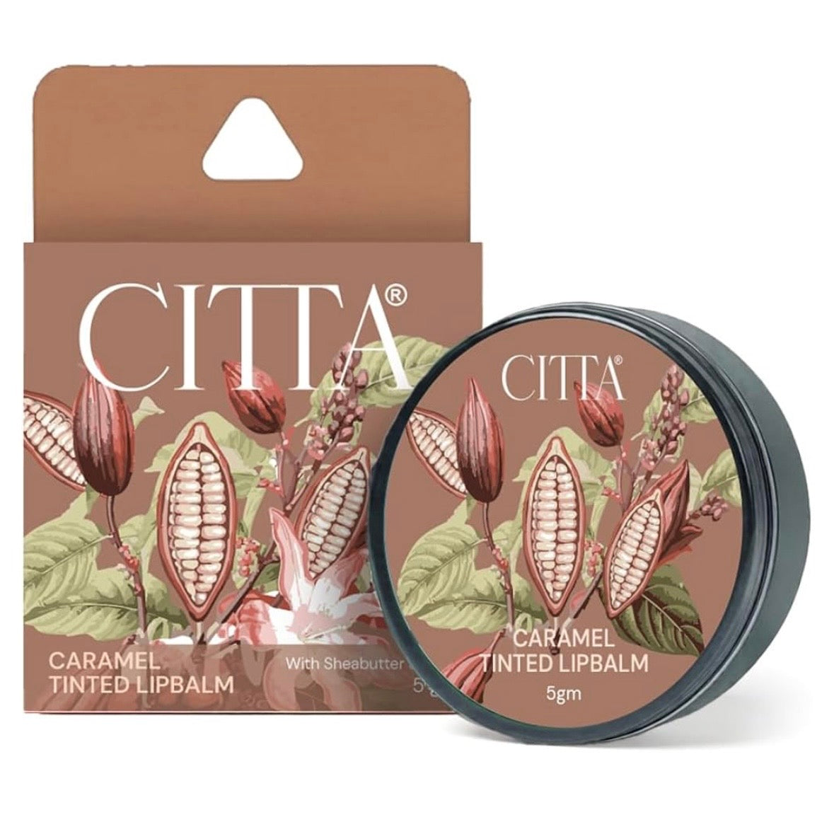 CITTA Caramel Hazelnut Tinted Lip Balm | 5 gm