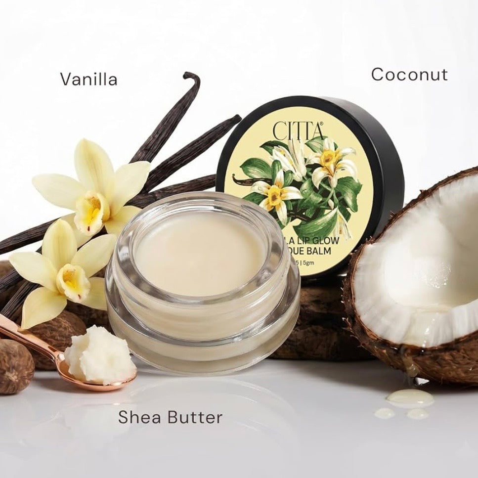 CITTA Vanilla Lip Glow Masque Balm | 5 ml