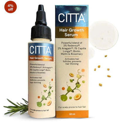 CITTA Hair Growth Serum (with Redensyl & Rosemary) | 50 ml