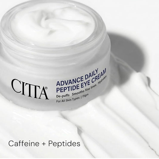 CITTA Advance Daily Peptide Eye Cream | 15 gm
