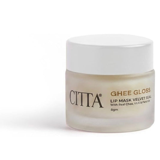 CITTA Ghee Gloss Lip Mask Velvet Balm | 8 gm