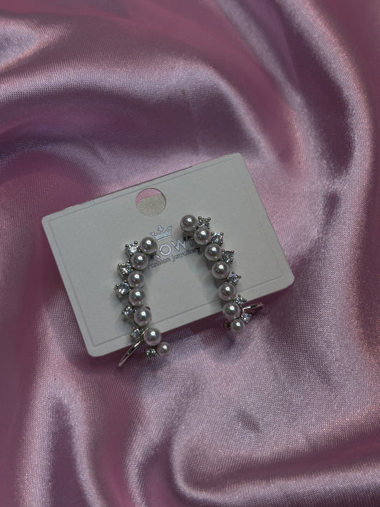 Solitaire Crystal Stud Set
