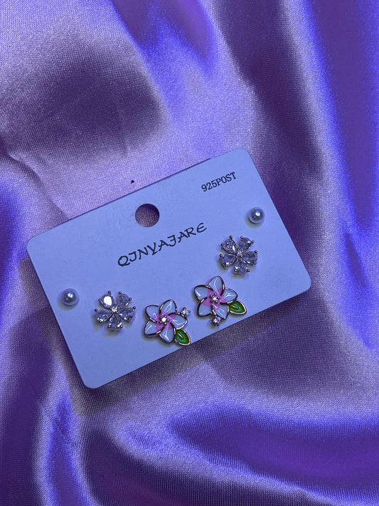 Pastel Crystal Everyday Stud Collection