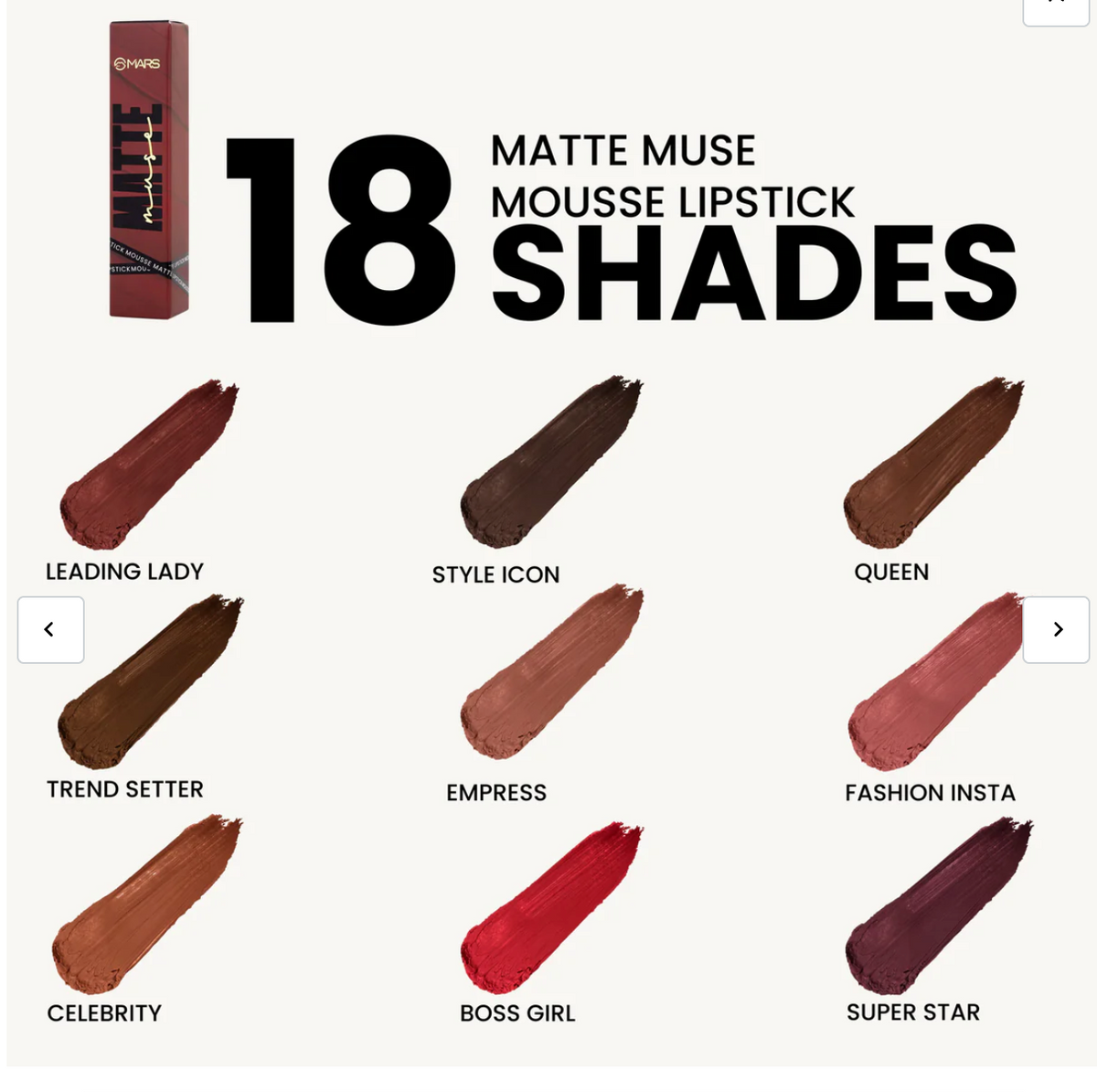 Matte Muse | Mousse Lipstick